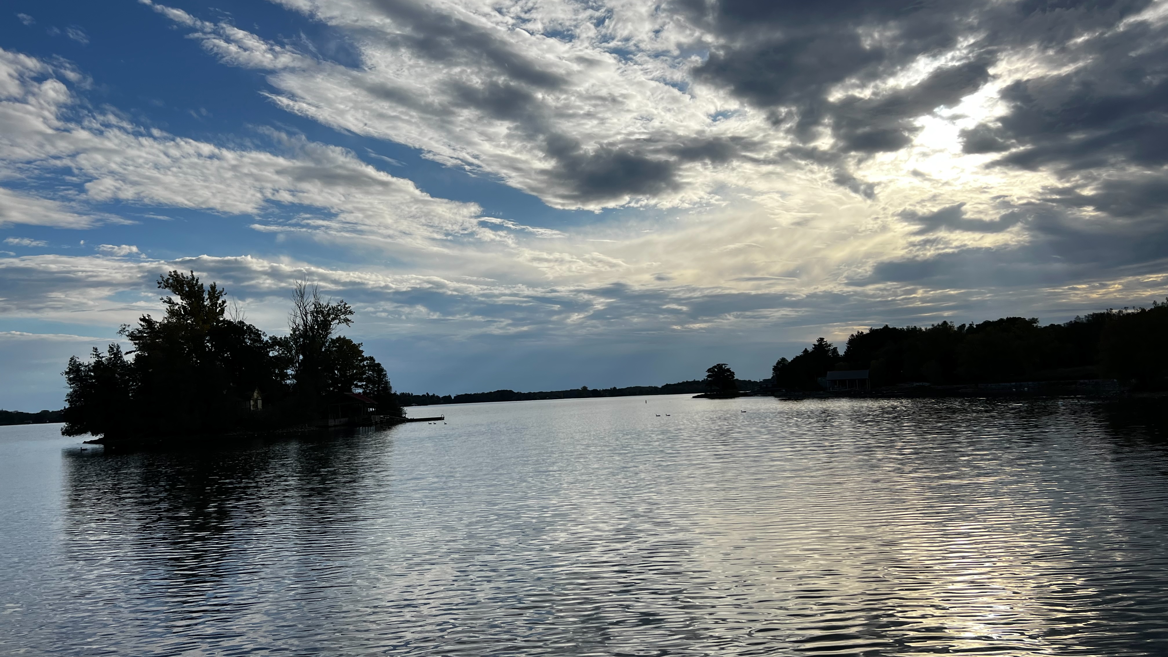 View from Turtle Rock in the Judith McLean Woods, Gananoque